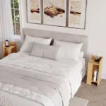 Κομοδίνο Πίνδος 97 σετ 2 τεμαχίων χρώμα sapphire oak 25x27x60εκ. – εικόνα 3