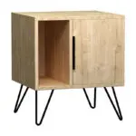 Κομοδίνο Σέριφος 42 χρώμα sapphire oak 50,2×44,6×60εκ. – εικόνα 8