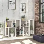Βιβλιοθήκη Ολυμπία 32 χρώμα λευκό 96×25,5×168,5εκ. – εικόνα 4