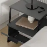 Κομοδίνο Ίος 13 χρώμα ανθρακί 45x40x50εκ. – εικόνα 4