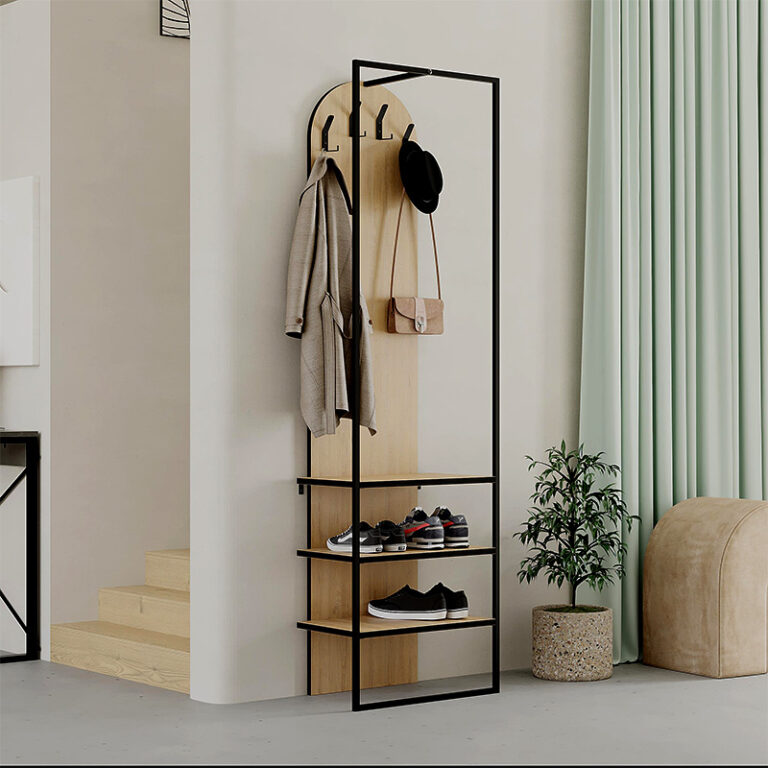 Έπιπλο εισόδου Archy χρώμα sapphire oak 53×31,7×180εκ.