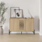 Μπουφές Νάξος 23 χρώμα sapphire oak 126x40x80εκ. – εικόνα 3