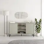 Μπουφές Επίδαυρος 89 χρώμα ash green 150x40x81εκ. – εικόνα 3