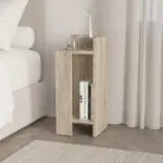 Κομοδίνο Πίνδος 97 δεξί χρώμα travertine 25x27x60εκ.