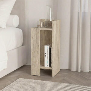 Κομοδίνο Elos δεξί χρώμα travertine 25x27x60εκ.