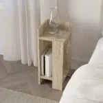 Κομοδίνο Πίνδος 97 αριστερό χρώμα travertine 25x27x60εκ. – εικόνα 4