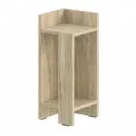 Κομοδίνο Πίνδος 97 αριστερό χρώμα travertine 25x27x60εκ. – εικόνα 5