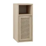 Κομοδίνο Ανάφη 43 χρώμα light oak 25,2x32x60εκ. – εικόνα 6