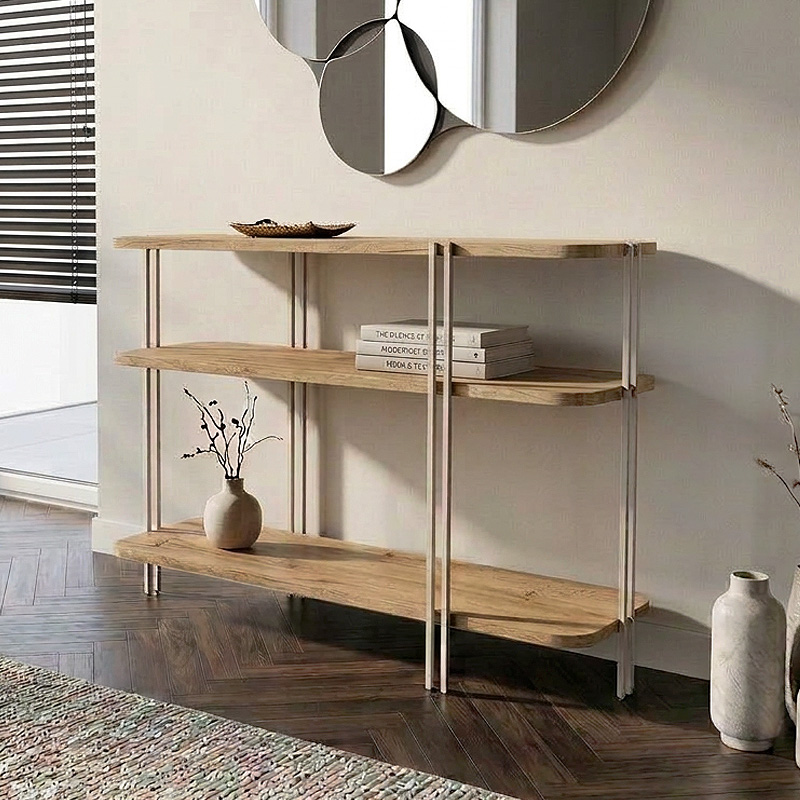 Κονσόλα Σπέτσες 66 χρώμα sapphire oak 92x34,5x75εκ.