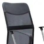 Καρέκλα γραφείου Αίγινα 62 με ύφασμα Mesh χρώμα μαύρο 59x57x95/105εκ. – εικόνα 7