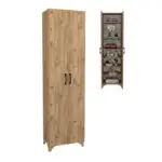 Ντουλάπα – Παπουτσοθήκη Μυκήνες 85 χρώμα pine oak 49x32x178εκ.
