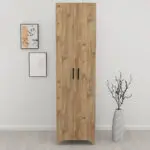 Ντουλάπα – Παπουτσοθήκη Μυκήνες 85 χρώμα pine oak 49x32x178εκ. – εικόνα 5