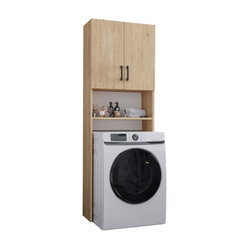 Έπιπλο πλυντηρίου Χίος 57 χρώμα sapphire oak 65,5x30x180εκ.