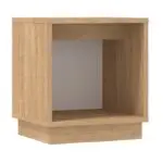 Κομοδίνο Σπέτσες 14 χρώμα sapphire oak 40×35,3×45εκ. – εικόνα 2
