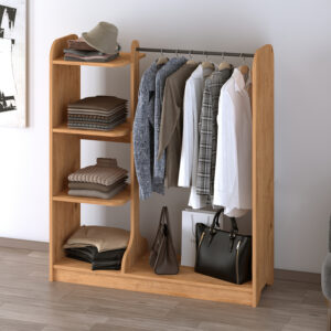 Έπιπλο εισόδου Rozesme χρώμα pine oak 120x40x135εκ.