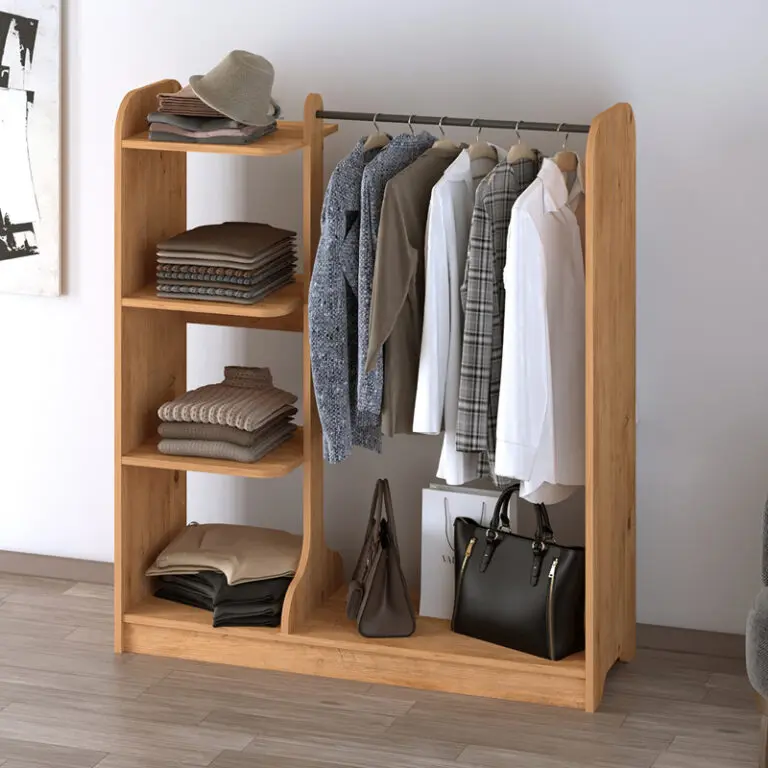 Έπιπλο εισόδου Δωδώνη 86 χρώμα pine oak 120x40x135εκ.
