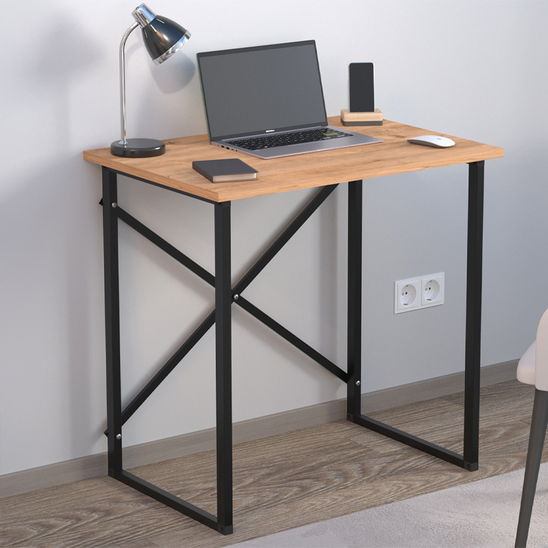 Γραφείο εργασίας Αστυπάλαια 25 χρώμα pine oak 75x52x73,8εκ.