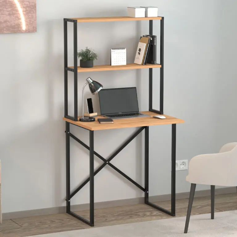 Γραφείο εργασίας Καστελόριζο 78 χρώμα pine oak 73x52x146εκ.