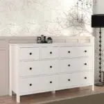 Συρταριέρα – Μπουφές Βεργίνα 75 χρώμα λευκό 160x50x96εκ.