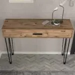 Κονσόλα Δελφοί 69 χρώμα atlantic pine 120x35x89,8εκ. – εικόνα 3