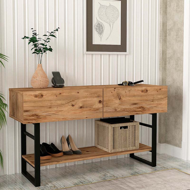 Κονσόλα Πήλιο 58 χρώμα atlantic pine 138,8x41x75,7εκ.