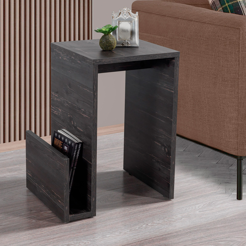 Τραπεζάκι βοηθητικό Ικαρία 72 χρώμα rebab 43,1x33,5x52εκ.