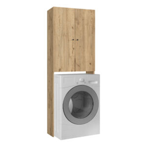 Έπιπλο πλυντηρίου Romme χρώμα sepet oak 65x27,1x180εκ.