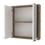 Καθρέπτης μπάνιου Ζάκυνθος 63 χρώμα atlantic pine 59,6×14,6×65εκ. – εικόνα 2