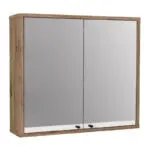 Καθρέπτης μπάνιου Ζάκυνθος 63 χρώμα atlantic pine 75×14,6×65εκ.