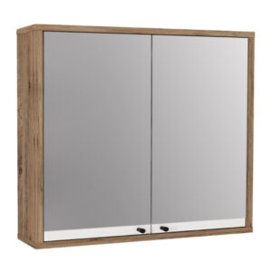 Καθρέπτης μπάνιου Lilian Μegapap χρώμα atlantic pine 75x14,6x65εκ.
