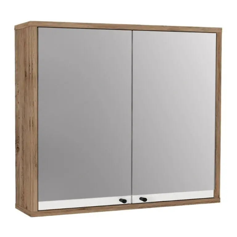 Καθρέπτης μπάνιου Ζάκυνθος 63 χρώμα atlantic pine 75×14,6×65εκ.