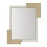Καθρέπτης τοίχου Λευκάδα 27 χρώμα sandstone – rota oak 65×2,2×85εκ. – εικόνα 4