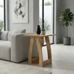 Τραπεζάκι βοηθητικό – Κομοδίνο Δελφοί 82 χρώμα sepet oak 45x45x56εκ. – εικόνα 2