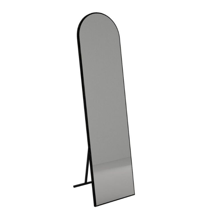Καθρέπτης δαπέδου – τοίχου Agalu Μegapap χρώμα sencron black 40×150εκ.