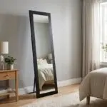 Καθρέπτης δαπέδου – τοίχου Δωδώνη 27 χρώμα sencron black 40×150εκ. – εικόνα 2