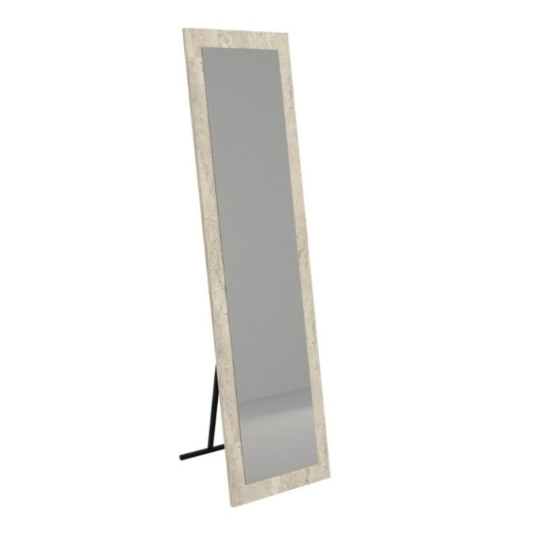 Καθρέπτης δαπέδου – τοίχου Lalu Μegapap χρώμα travertine 40×150εκ.