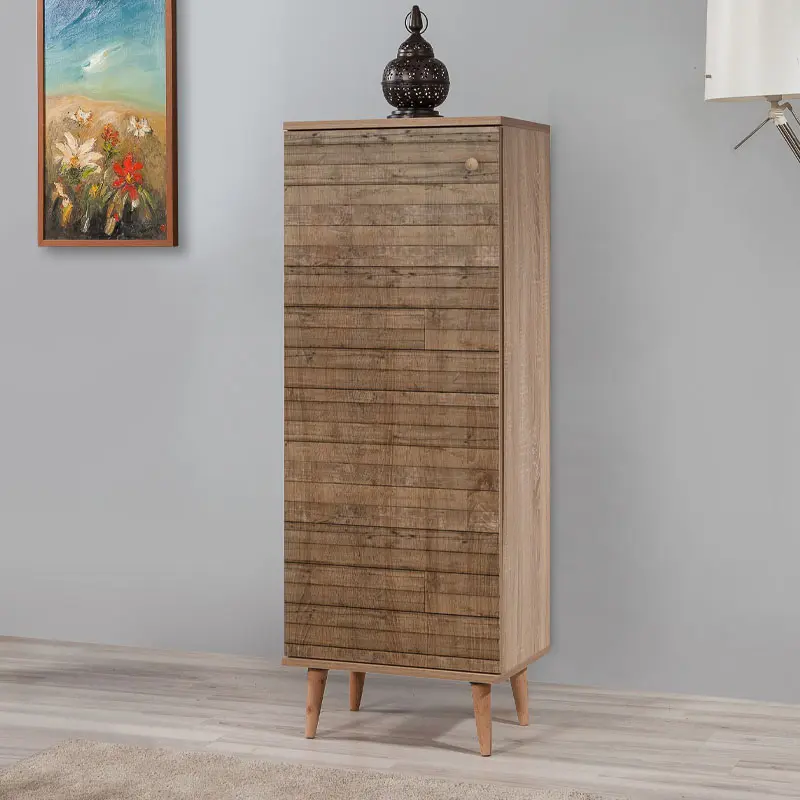 Παπουτσοθήκη - Ντουλάπι Ιθάκη 12 χρώμα sonoma 50x38x135εκ.