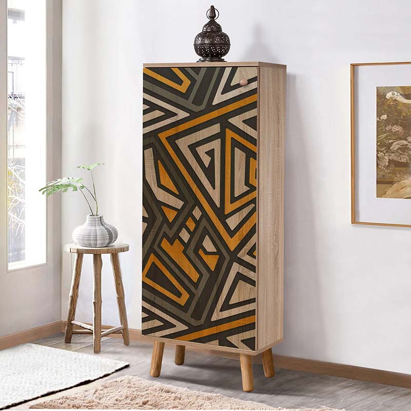 Παπουτσοθήκη - Ντουλάπι Ιθάκη 12 χρώμα sonoma 50x38x135εκ.