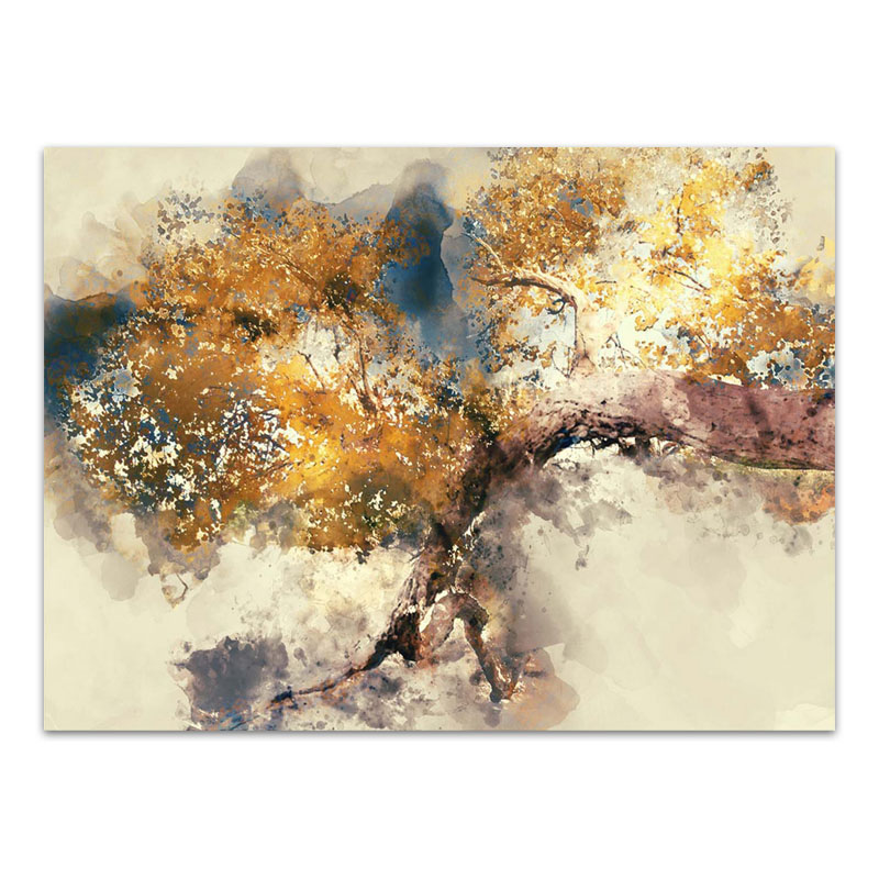 Πίνακας σε καμβά "Abstract Tree" ψηφιακής εκτύπωσης 100x70x3εκ.