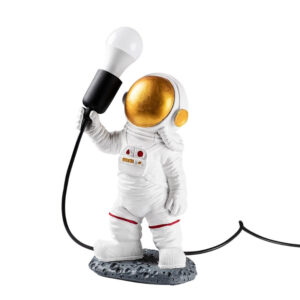Φωτιστικό επιτραπέζιο Astronaut E27 πολυεστερικό χρώμα λευκό 20x15x32εκ.