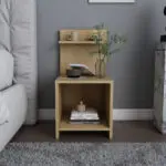 Κομοδίνο Χάλκη 67 χρώμα sapphire oak 35x37x72εκ. – εικόνα 3