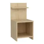 Κομοδίνο Χάλκη 67 χρώμα sapphire oak 35x37x72εκ. – εικόνα 4