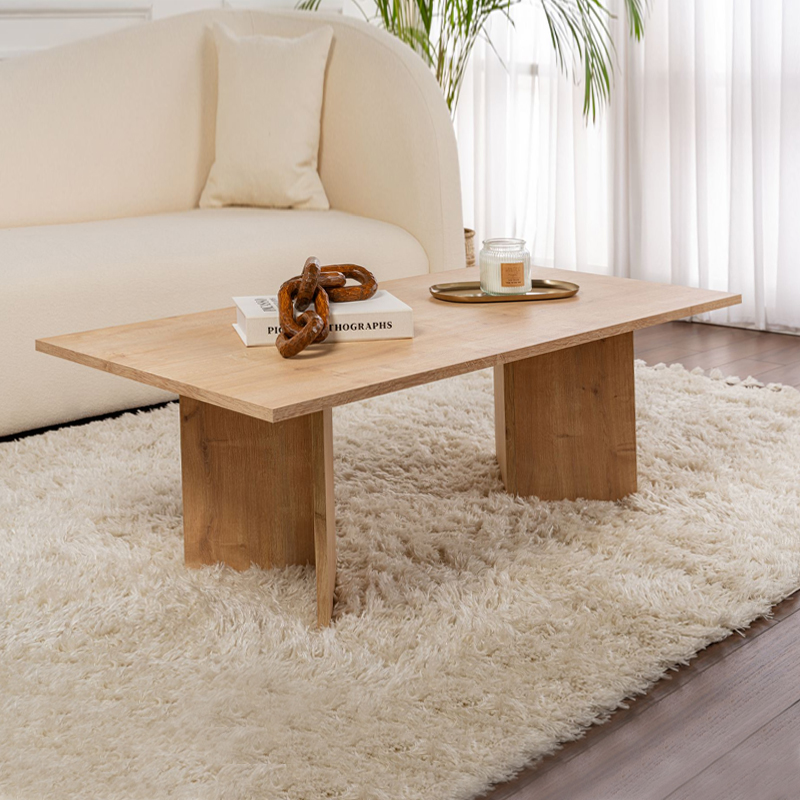 Τραπεζάκι σαλονιού Ίος 84 χρώμα sapphire oak 119x60x40εκ.