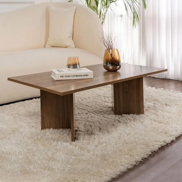 Τραπεζάκι σαλονιού Ίος 84 χρώμα καρυδί 119x60x40εκ.