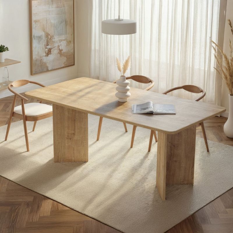 Τραπέζι Πάτμος 12 χρώμα honey oak 180x90x75εκ.