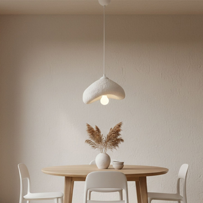 Φωτιστικό οροφής Ολυμπία 28 E27 fiberglass μονόφωτο χρώμα λευκό 30x21x120εκ.