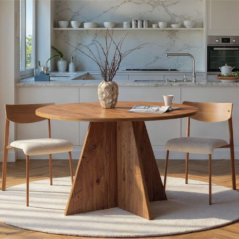 Τραπέζι Αμοργός 48 χρώμα atlantic pine Ø120x75εκ.