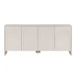 Μπουφές Πήλιο 21 χρώμα κρεμ 180x45x80εκ. – εικόνα 5