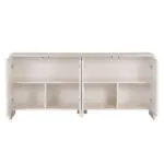 Μπουφές Πήλιο 21 χρώμα κρεμ 180x45x80εκ. – εικόνα 6