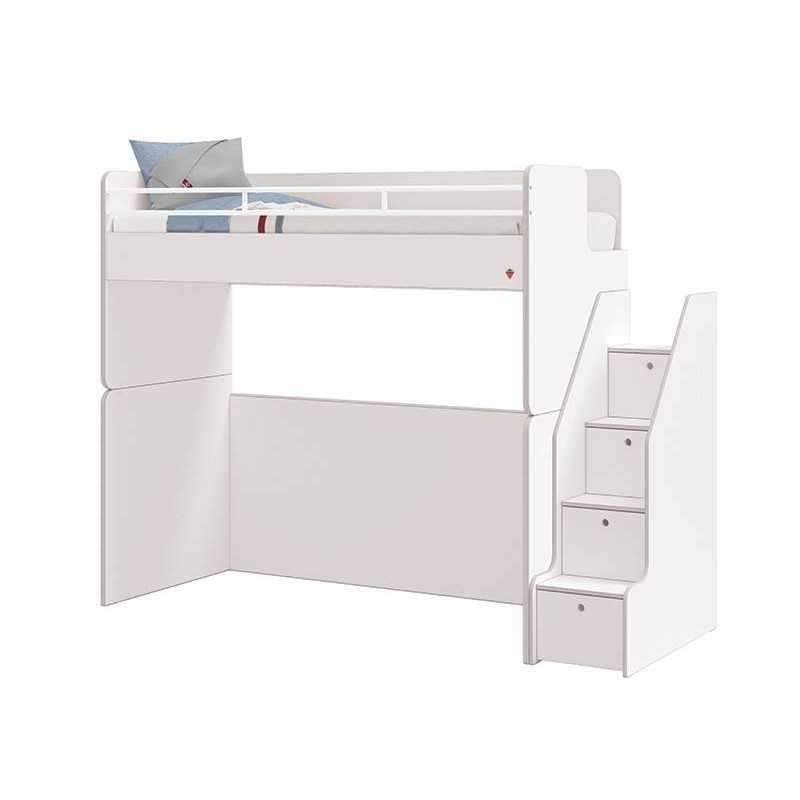 Παιδική κουκέτα WHITE STUDIO 11 (0.90 x 2.00)